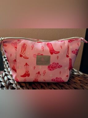 Western Themed Makeup / Travel Bag